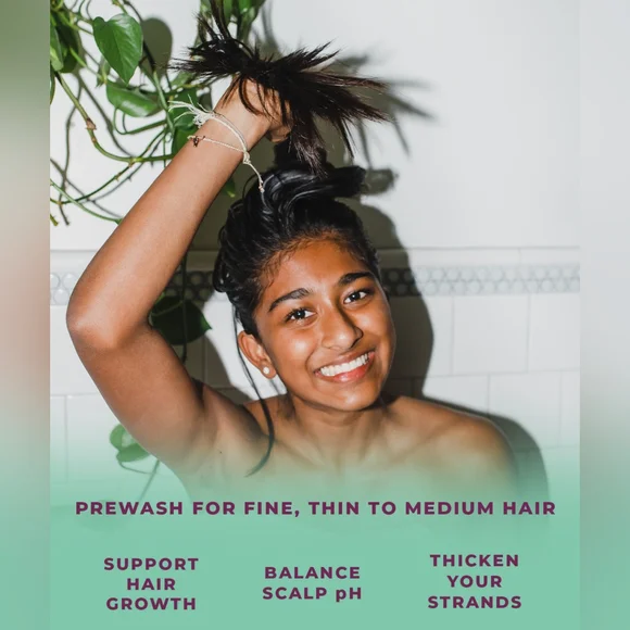 Sephora Shaz & Kiks Scalp + Hair Prewash Mask Fine Thin Dry Hair Treatment - Picture 4 of 6